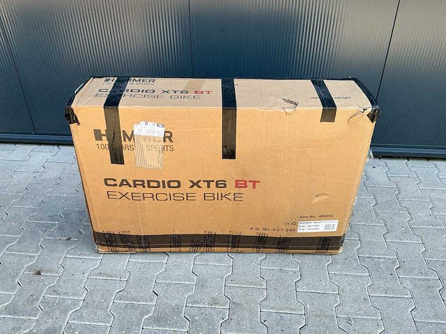 Ergometer cardio xt6 bt - home trainer - afbeelding 11 van  11