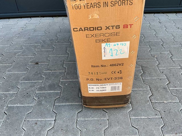 Ergometer cardio xt6 bt - home trainer - afbeelding 3 van  11