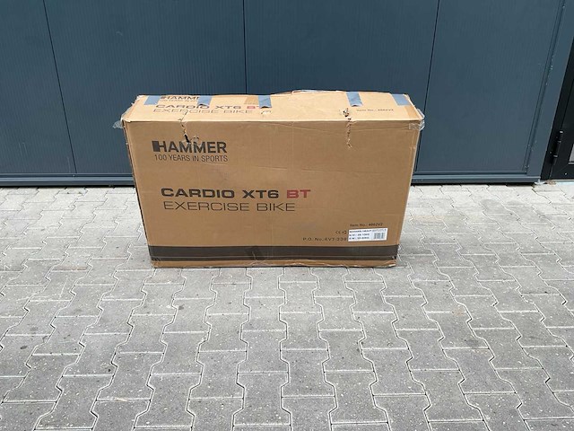 Ergometer cardio xt6 bt - home trainer - afbeelding 10 van  12