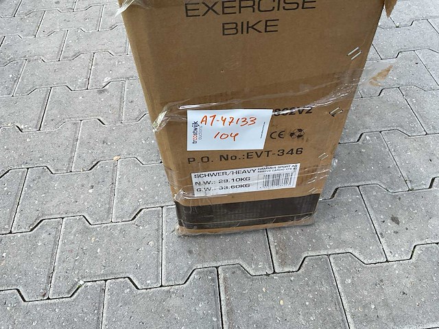 Ergometer cardio xt6 bt - home trainer - afbeelding 8 van  8