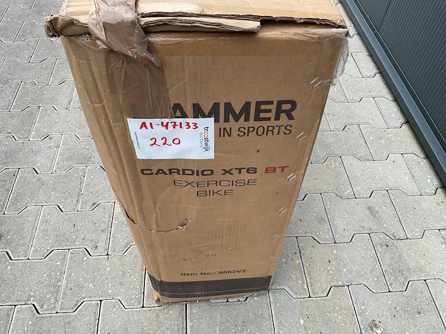 Ergometer cardio xt6 bt - home trainer - afbeelding 8 van  8