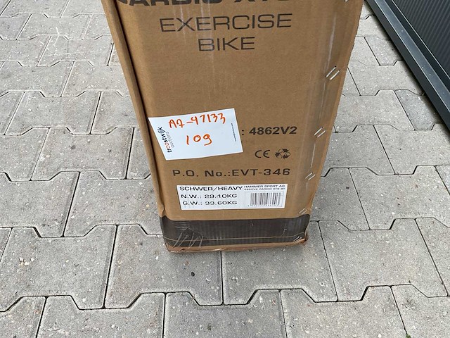Ergometer cardio xt6 bt - home trainer - afbeelding 8 van  8