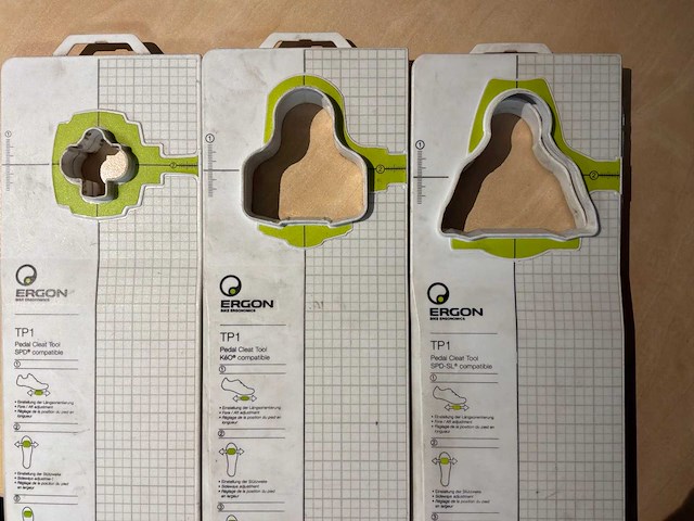 Ergon bike ergonomics schoenplaat hulpmiddel (3x) - afbeelding 2 van  4