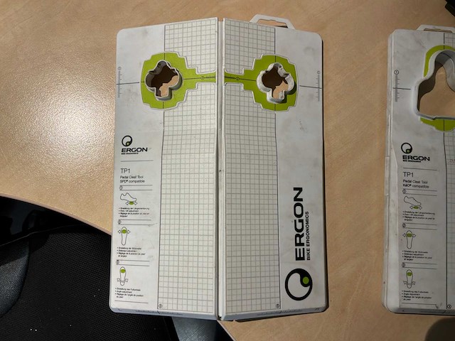 Ergon bike ergonomics schoenplaat hulpmiddel (3x) - afbeelding 4 van  4