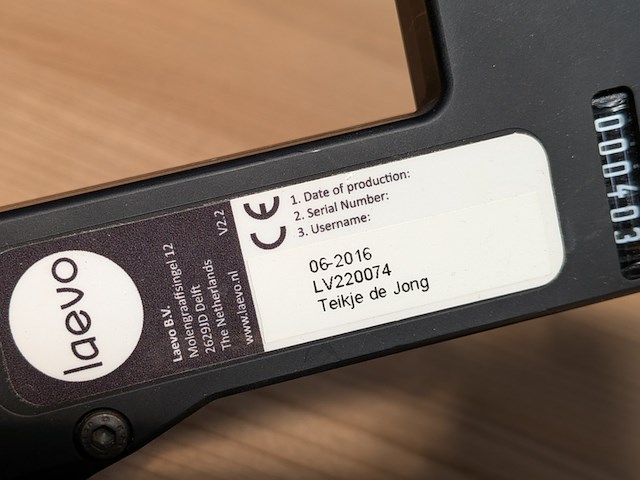Ergonomisch hulpmiddel / exoskelet, laevo, v2.3, 2016 - afbeelding 4 van  5