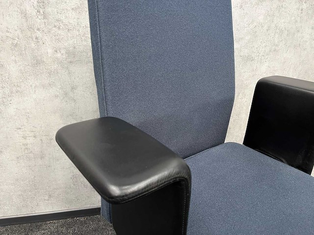 Ergonomische bureaustoel - blauw - afbeelding 2 van  8