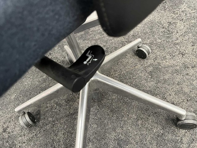 Ergonomische bureaustoel - blauw - afbeelding 6 van  8