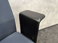 Ergonomische bureaustoel - blauw - afbeelding 3 van  6