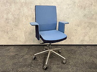 Ergonomische bureaustoel - blauw - afbeelding 1 van  8