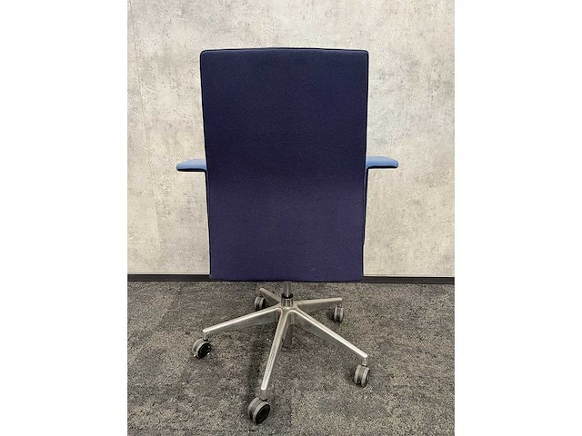 Ergonomische bureaustoel - blauw - afbeelding 4 van  8