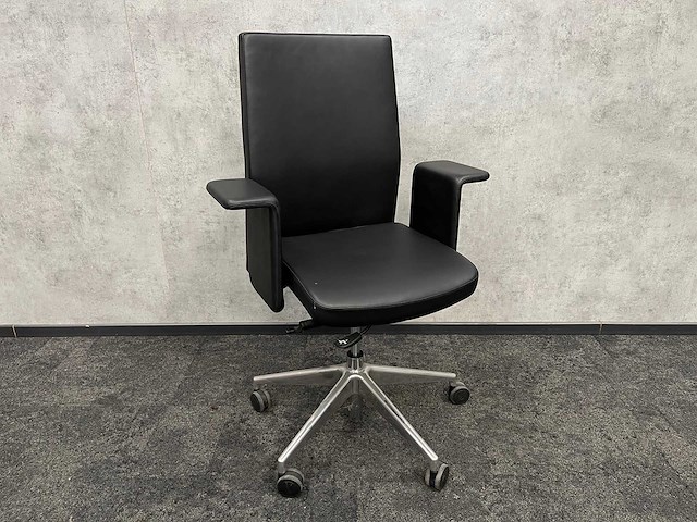 Ergonomische bureaustoel - zwart - afbeelding 1 van  3