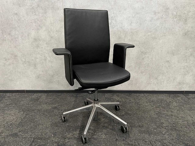 Ergonomische bureaustoel - zwart - afbeelding 1 van  7