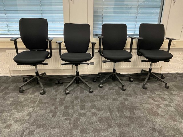Ergonomische bureaustoel (4x) - afbeelding 1 van  3