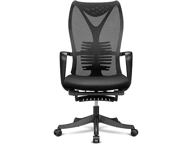 Ergonomische bureaustoel, mfavour, mfv42, zwart - afbeelding 1 van  3