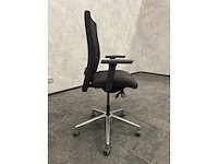 Ergonomische bureaustoel zwart-chroom - afbeelding 8 van  11