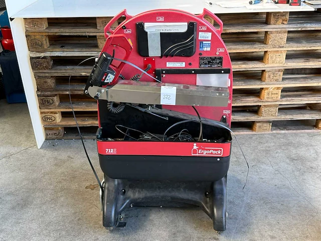 Ergopack - 2017 - 712e - palletomsnoeringmachine - afbeelding 6 van  6