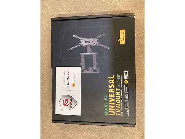Ergosolid - nb p4 lcd - tv-wandbeugel (8x) - afbeelding 2 van  2