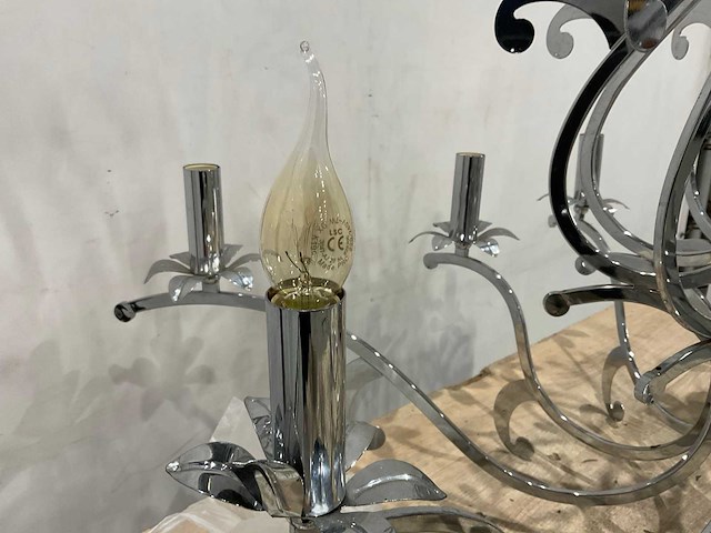 Eric kuster xl zilver kroonluchter - afbeelding 7 van  7