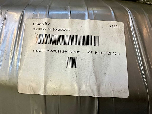 Eriks carbopomp 15 360 28x38 rol rubberen pers/zuig slang (3x) - afbeelding 4 van  4