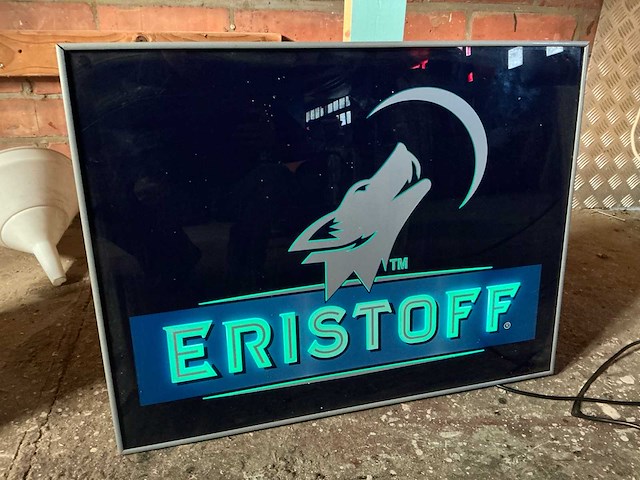 Eristoff lichtreclame - afbeelding 1 van  3