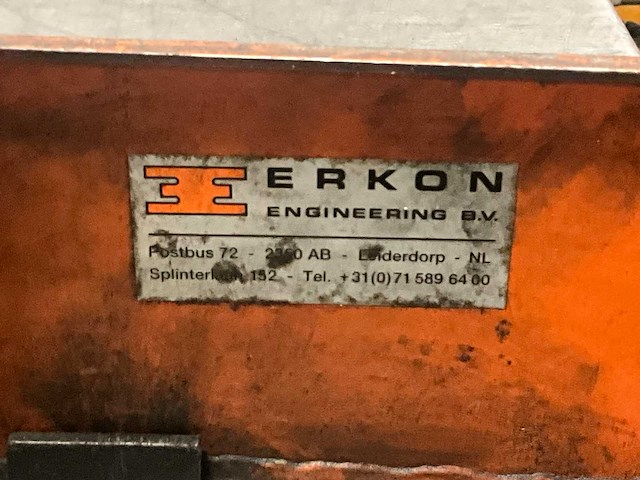 Erkon verrijdbaar hefplateau - afbeelding 7 van  7