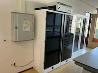 Erlab captair store avpd 804 dubbele chemicaliën-/filterkast met afzuiging