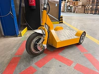 Erler colly 1 elektrische 3-wiel transportstep met laadplateau, mand en lader - afbeelding 1 van  5