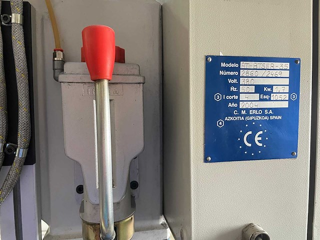 Erlo - 2004 - at-btser 35 - boor- tapmachine met mps aanvoertafel - afbeelding 2 van  31