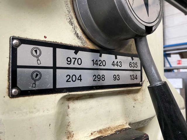 Erlo tc-25 kolomboormachine - afbeelding 8 van  9