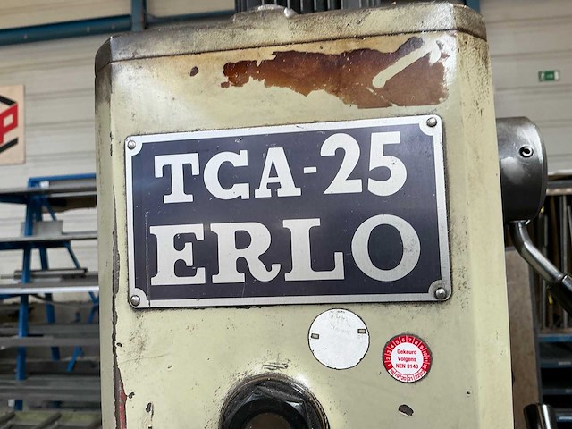 Erlo tc-25 kolomboormachine - afbeelding 9 van  9