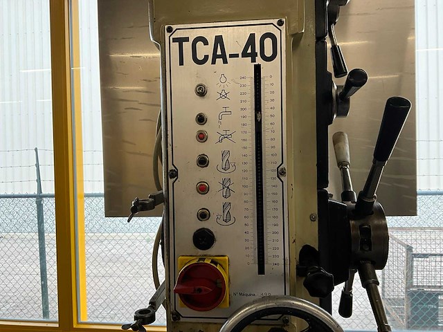 Erlo tca-40 kolomboormachine - afbeelding 7 van  10