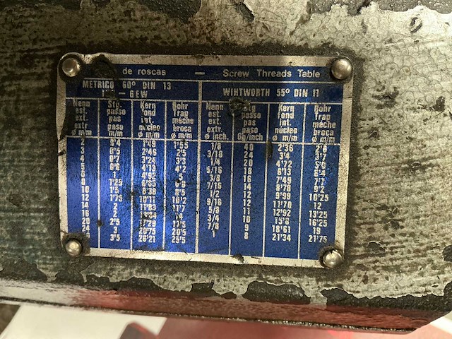 Erlo tca-50 kolomboormachine - afbeelding 9 van  17