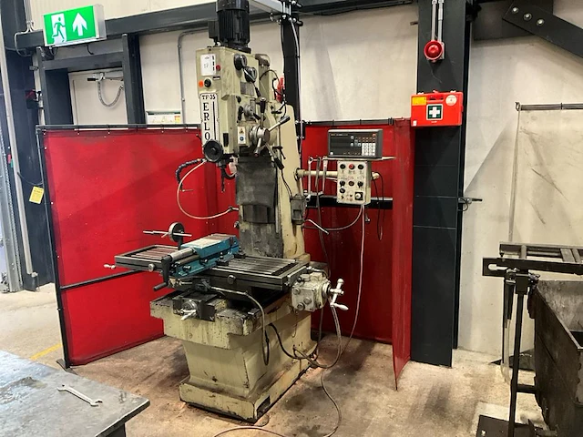 Erlo tf-35 freesmachine - afbeelding 1 van  11