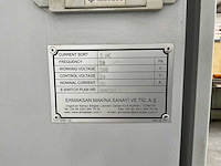 Ermaksan - speed-bend pro 3100x175 - cnc press brake - 2022 - afbeelding 15 van  22