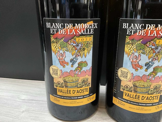 Ermes pavese blanc de morgex et de la salle 2022 magnum (2x) - afbeelding 2 van  3