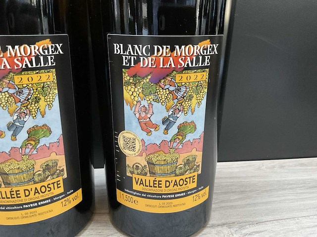 Ermes pavese blanc de morgex et de la salle 2022 magnum (2x) - afbeelding 3 van  3