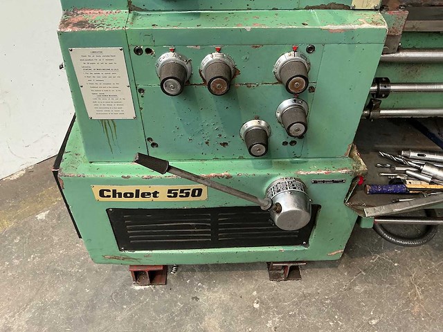 Ernault - cholet 550 - horizontal lathe - 1993 - afbeelding 13 van  13