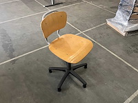 Eromes - houten werkplaats stoelen - bureaustoel (20x) - afbeelding 1 van  3