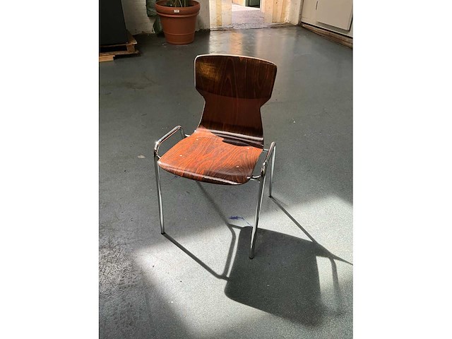 Eromes kantinestoelen (4x) - afbeelding 2 van  5