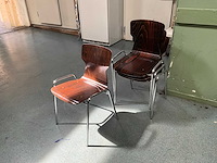 Eromes kantinestoelen (4x) - afbeelding 4 van  5