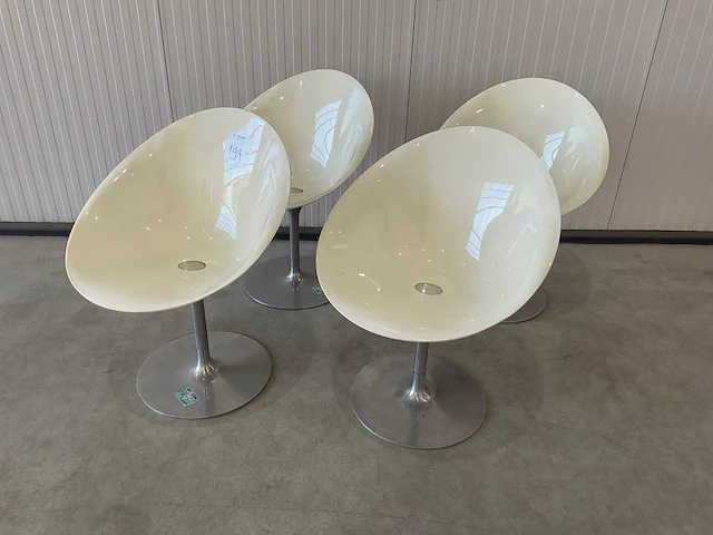 Ero’s by kartell eetkamerstoel (4x) - afbeelding 1 van  6