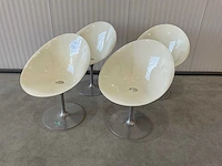 Ero’s by kartell eetkamerstoel (4x)