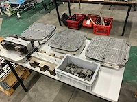 Erowa pneumatische montagetafel / opspangereedschap (4x)