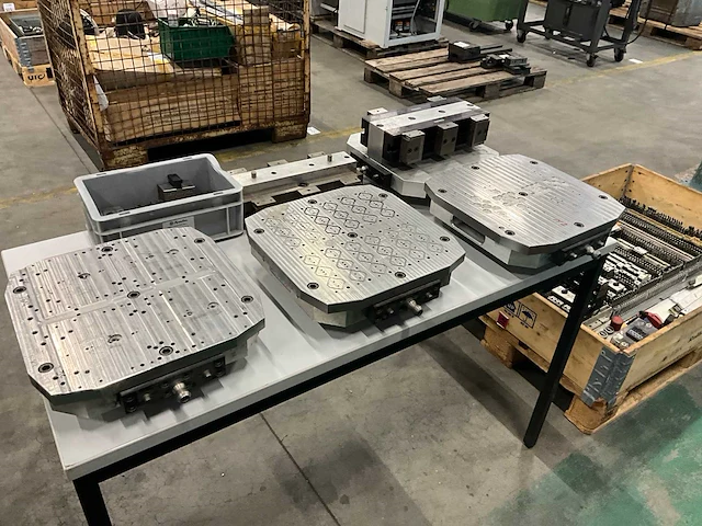 Erowa pneumatische montagetafel / opspangereedschap (4x) - afbeelding 4 van  8