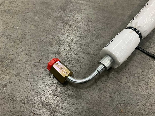 Errecinque airco geisoleerde koelleiding 1/4” 90 graden 2500mm (10x) - afbeelding 4 van  5