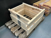 Erro schragen 75x75cm vurenhout (13x) - afbeelding 1 van  2