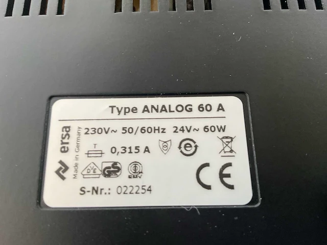 Ersa - analog 60a - antistatische soldeerstation - afbeelding 5 van  9