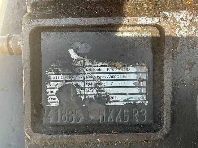 Es rt60 te-hd draai- kantelstuk voor liebherr a900c - afbeelding 4 van  12
