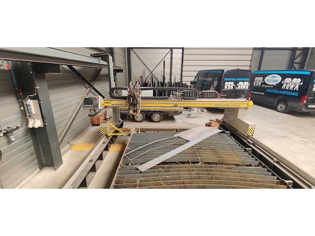 Esab - 2008 - supraflex sxe-p1, 6000x2500mm - plasma cutting machine - afbeelding 12 van  16