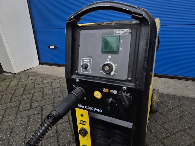 Esab - c280 pro mig/mag - co2 lasapparaat - afbeelding 5 van  11